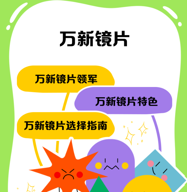 万新镜片有哪些系列？