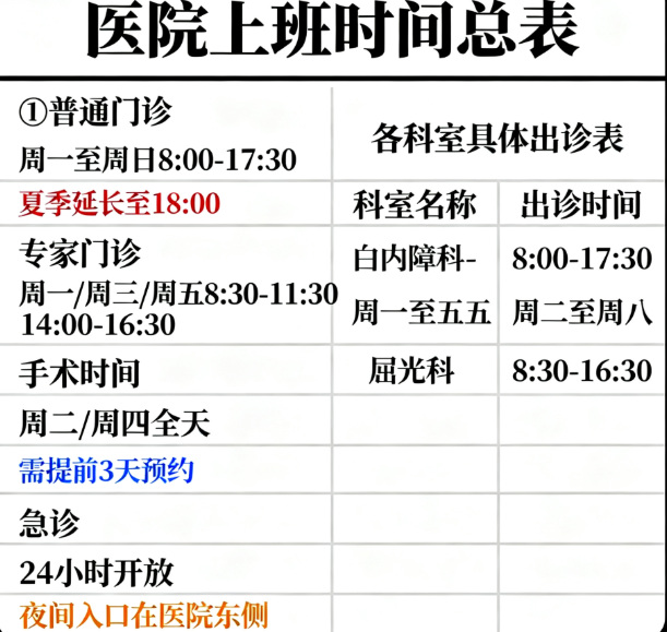   宿迁爱尔眼科医院地址在埇桥区三八街道淮河西路198号，上班时间及挂号攻略速看