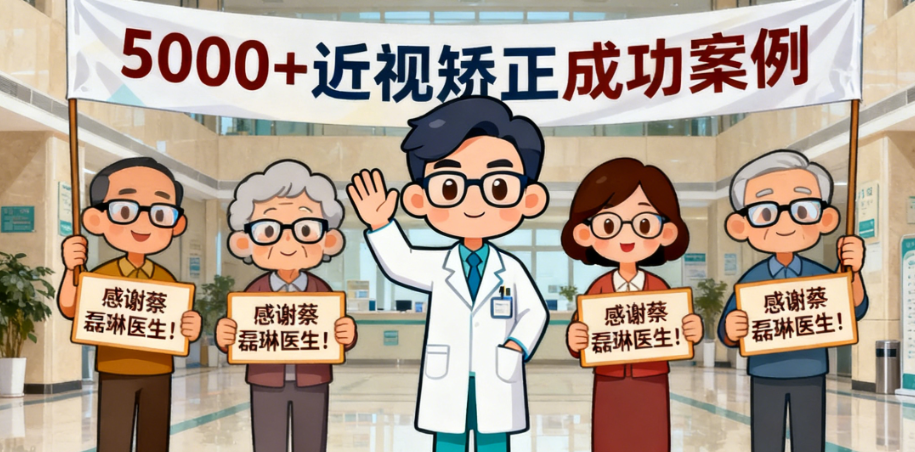 蔡磊琳做近视手术优势