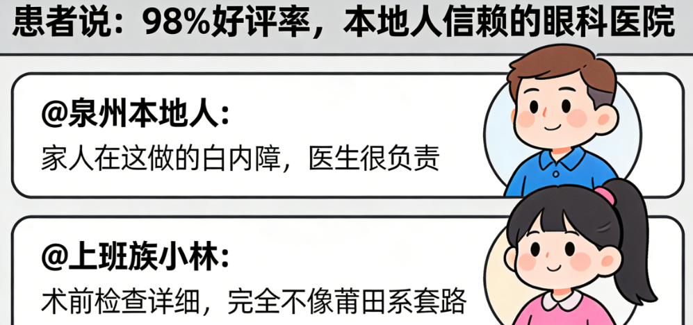 泉州爱尔眼科医院就诊实用信息：预约、时间、流程