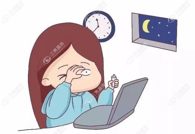 睑板腺堵塞造成的干眼症日常用眼怎么防护~三焦晶体