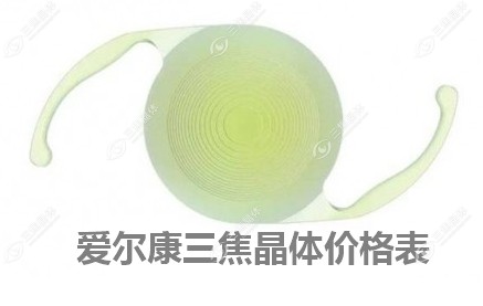 爱尔康三焦晶体价格
