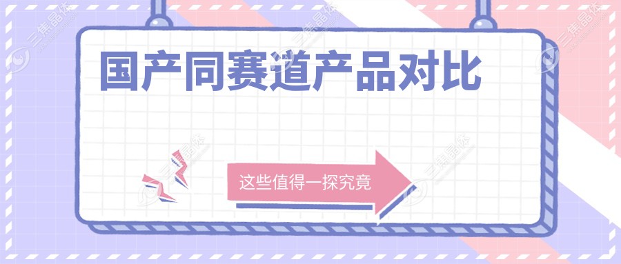 国产同赛道产品对比