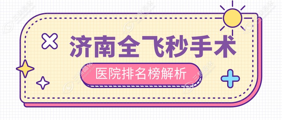 济南全飞秒手术医院排名榜解析