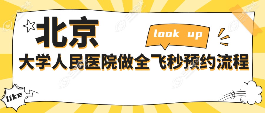 北京大学人民医院做全飞秒预约流程