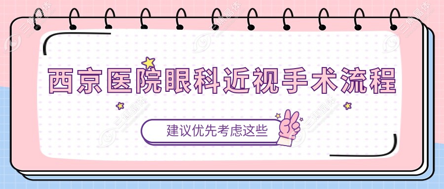 西京医院眼科近视手术流程