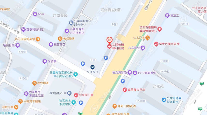 沈阳普瑞眼科医院地址